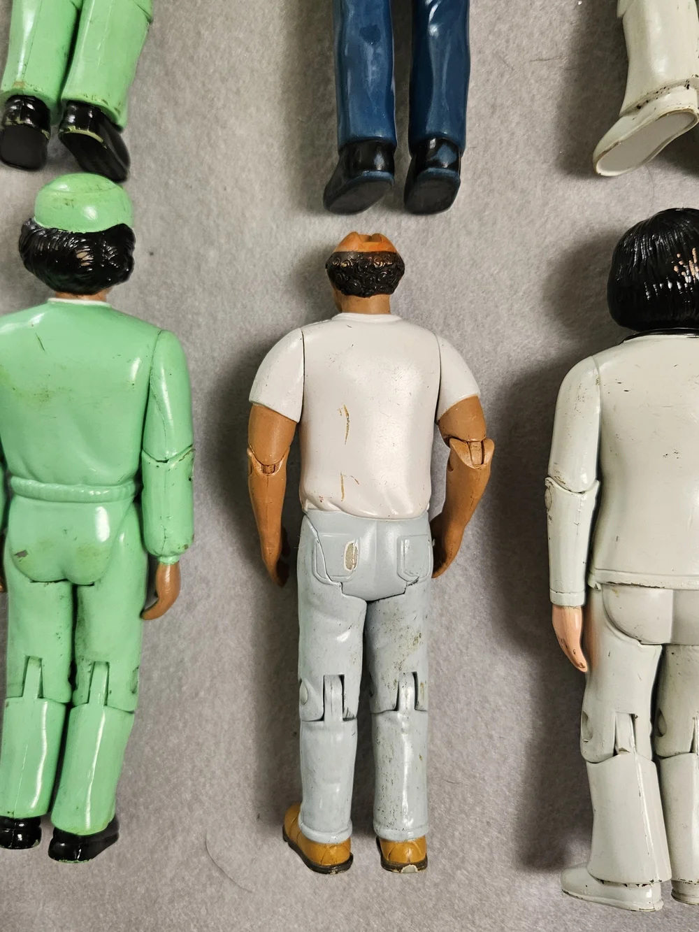 Vintage Childcraft Community Helpers Action Figures Lot of 9 Careers